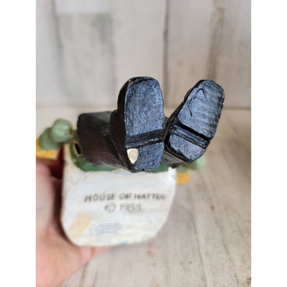 House of hatten 1988 AS IS Santa Claus ledge hanging vintage decor - Picture 8 of 11